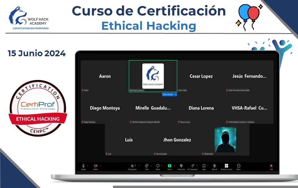 Evidencia visual de Ethical Hacking